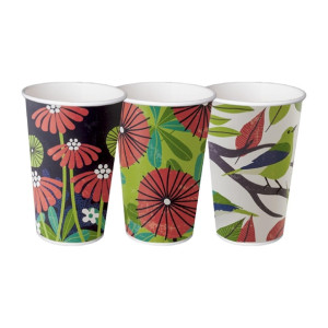 Detpak Grasp the Moment 80mm Single Wall PLA Hot Cup - 480ml (Pack 1000)