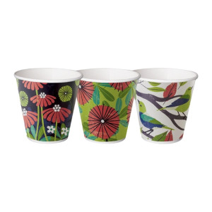 Detpak Grasp the Moment 90mm Squat Single Wall PLA Hot Cup - 300ml (Pack 1000)