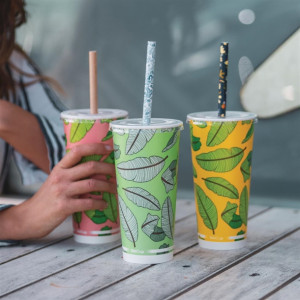 BioPak Paper Cold BioCup 650ml 22oz (1000 Pack)