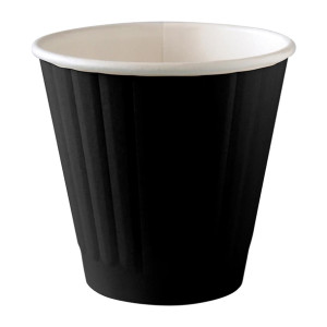 BioPak BioCup Double Wall Black - 295ml 90mm (Pack 1000)
