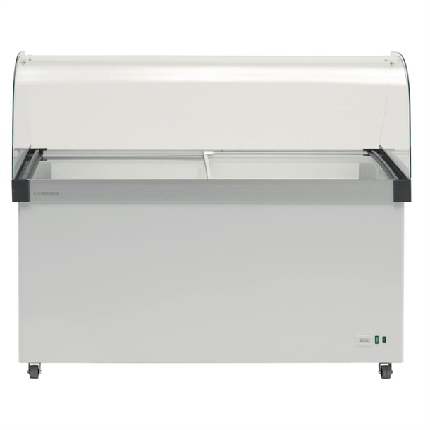 Liebherr Gelato Freezer EFI3553 with Glass Canopy - 9x5Ltr Gelato Tubs
