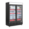 Polar G-Series Upright Display Freezer 920Ltr Black Polar G-Series Upright Display Freezer 920Ltr Black