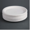 Fiesta Compostable Bagasse Round Plate 260mm (50 Pack) Fiesta Compostable Bagasse Round Plate 260mm (50 Pack)