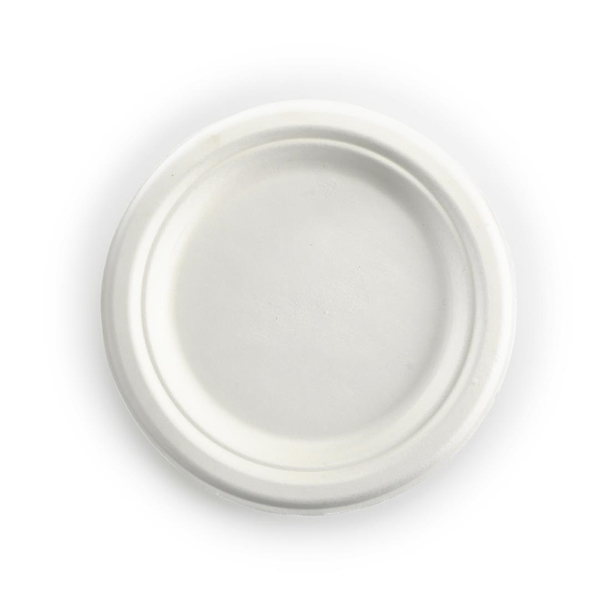 BioPak Round Biocane Plates - 18cm (1000 Pack) BioPak Round Biocane Plates - 18cm (1000 Pack)