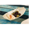 Fiesta Compostable Wooden Sushi Boats Medium 190mm (100 Pack) Fiesta Compostable Wooden Sushi Boats Medium 190mm (100 Pack)