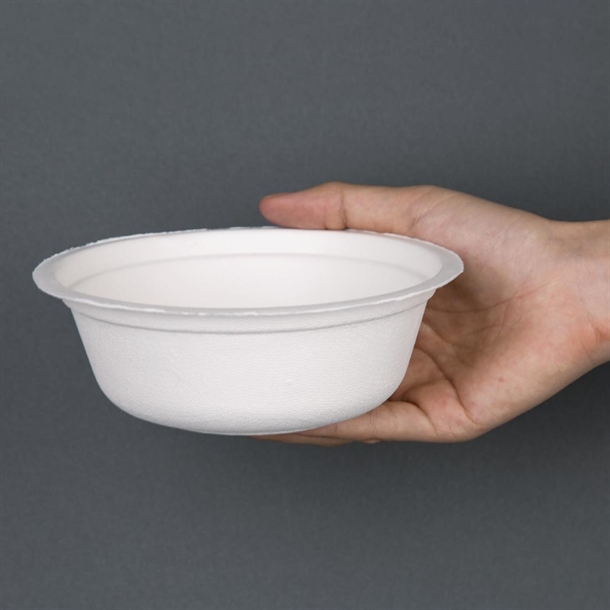Fiesta Compostable Bagasse Bowls Round (50 Pack)