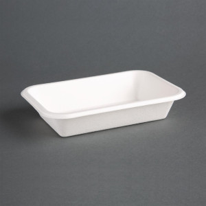 Fiesta Compostable Bagasse Food Trays (Pack of 50)