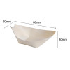 Fiesta Compostable Wooden Sushi Boats Small 80mm (100 Pack) Fiesta Compostable Wooden Sushi Boats Small 80mm (100 Pack)