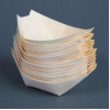 Fiesta Compostable Wooden Sushi Boats Small 80mm (100 Pack) Fiesta Compostable Wooden Sushi Boats Small 80mm (100 Pack)