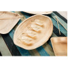 Fiesta Compostable Wooden Sushi Boats Small 80mm (100 Pack) Fiesta Compostable Wooden Sushi Boats Small 80mm (100 Pack)