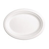 Fiesta Compostable Bagasse Oval Plate 316mm (50 Pack)