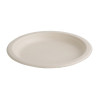 Fiesta Compostable Bagasse Round Plate Natural 179mm (50 Pack)