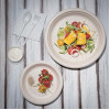 Fiesta Compostable Bagasse Round Plate Natural 260mm (50 Pack)