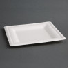 Fiesta Compostable Bagasse Square Plate 204mm (50 Pack) Fiesta Compostable Bagasse Square Plate 204mm (50 Pack)