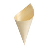 Fiesta Compostable Wooden Canape Cones 75mm (100 Pack) Fiesta Compostable Wooden Canape Cones 75mm (100 Pack)