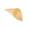Fiesta Compostable Wooden Canape Cones 75mm (100 Pack) Fiesta Compostable Wooden Canape Cones 75mm (100 Pack)