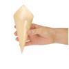 Fiesta Compostable Wooden Canape Cones 75mm (100 Pack) Fiesta Compostable Wooden Canape Cones 75mm (100 Pack)