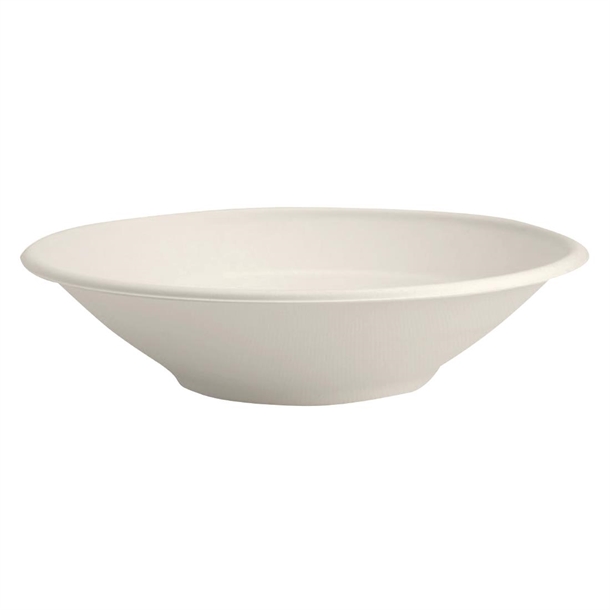 BioPak BioCane Bowls White - 800ml (400 Pack)