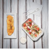 Fiesta Compostable Bagasse Rectangular Plate 258mm (50 Pack)