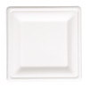 Fiesta Compostable Bagasse Square Plate 261mm (50 Pack)