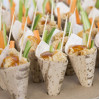 Fiesta Compostable Biodegradable Bamboo Cones 35mm (200 Pack)