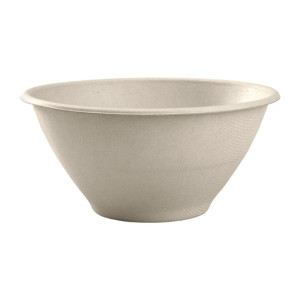 BioPak BioCane Takeaway Bowls Natural 1420ml 48oz (400 Pack)