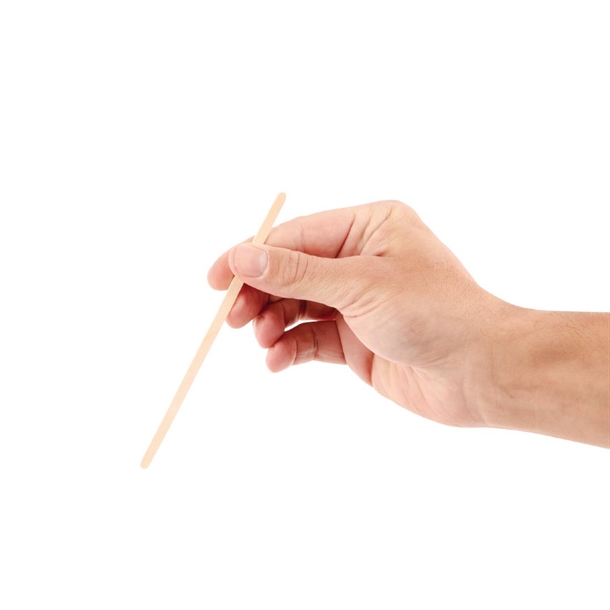 Fiesta Compostable Biodegradable Wooden Coffee Stirrers 140mm (1000 Pack)