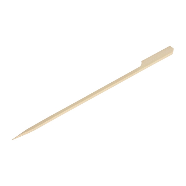 Fiesta Compostable Bamboo Paddle Skewers 180mm (100 Pack) Fiesta Compostable Bamboo Paddle Skewers 180mm (100 Pack)
