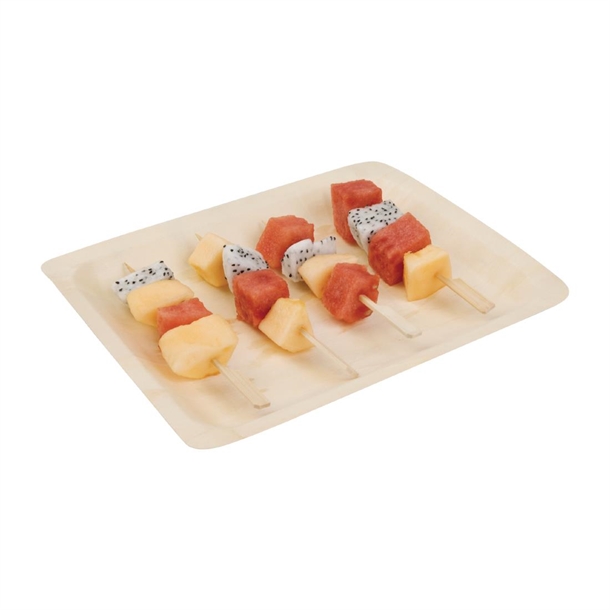 Fiesta Biodegradable Bamboo Paddle Skewers 150mm (100 Pack) Fiesta Biodegradable Bamboo Paddle Skewers 150mm (100 Pack)