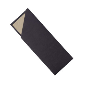 EcoSafe Cutlery Pouch with 2ply Bamboo Napkin - Blue (Pack 500)