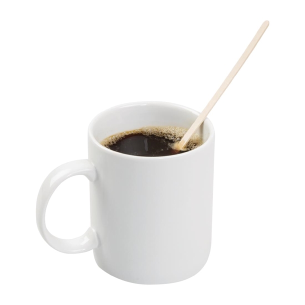 Fiesta Compostable Biodegradable Wooden Coffee Stirrers 190mm (1000 Pack) Fiesta Compostable Biodegradable Wooden Coffee Stirrers 190mm (1000 Pack)