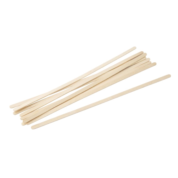 Fiesta Compostable Biodegradable Wooden Coffee Stirrers 190mm (1000 Pack) Fiesta Compostable Biodegradable Wooden Coffee Stirrers 190mm (1000 Pack)