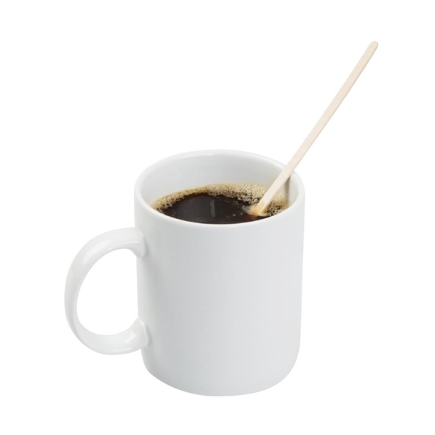 Fiesta Compostable Biodegradable Wooden Coffee Stirrers 190mm (1000 Pack) Fiesta Compostable Biodegradable Wooden Coffee Stirrers 190mm (1000 Pack)