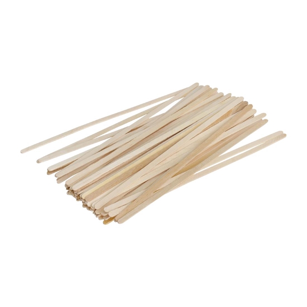 Fiesta Compostable Biodegradable Wooden Coffee Stirrers 190mm (1000 Pack) Fiesta Compostable Biodegradable Wooden Coffee Stirrers 190mm (1000 Pack)