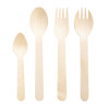 Fiesta Compostable Individually Wrapped Wooden Sporks (500 Pack)