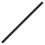 Fiesta Compostable Paper Cocktail Stirrer Straws Black (250 Pack)