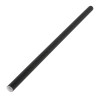 Fiesta Compostable Paper Cocktail Stirrer Straws Black (250 Pack)