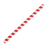 Fiesta Compostable Paper Smoothie Straws Red Stripes (250 Pack) Fiesta Compostable Paper Smoothie Straws Red Stripes (250 Pack)