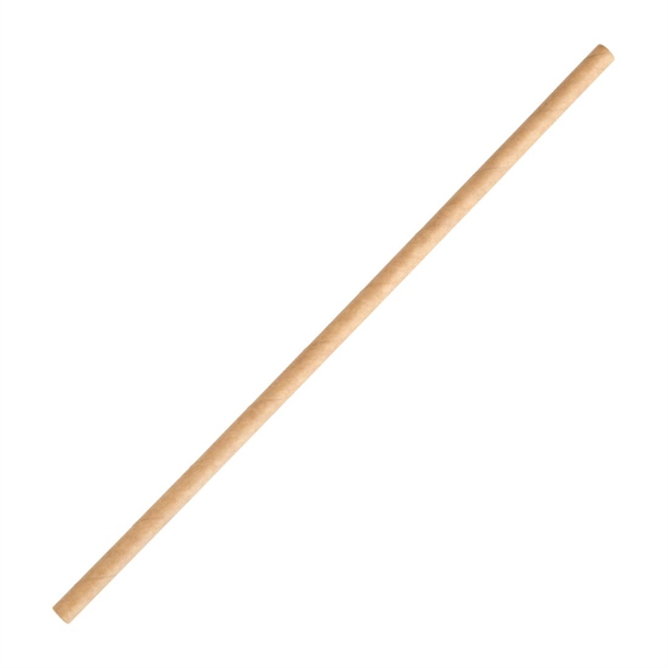 Fiesta Compostable Paper Straws Kraft (250 Pack) Fiesta Compostable Paper Straws Kraft (250 Pack)