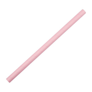 Fiesta Compostable Paper Smoothie Straws Pink (250 Pack)