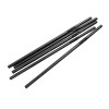 Fiesta Compostable Bendy Paper Straws Black (250 Pack)