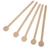 Fiesta Compostable Biodegradable Wooden Cocktail Stirrers 150mm (100 Pack)