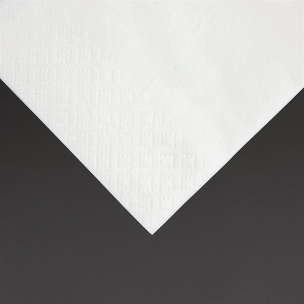 Fiesta Recyclable Lunch Napkin White 330x330mm 2ply 1/8 Fold (2000 Pack) Fiesta Recyclable Lunch Napkin White 330x330mm 2ply 1/8 Fold (2000 Pack)