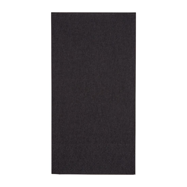 Fiesta Recyclable Dinner Napkin Black 400x400mm 2ply 1/8 Fold (2000 Pack) Fiesta Recyclable Dinner Napkin Black 400x400mm 2ply 1/8 Fold (2000 Pack)