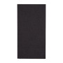 Fiesta Recyclable Dinner Napkin Black 400x400mm 2ply 1/8 Fold (2000 Pack)