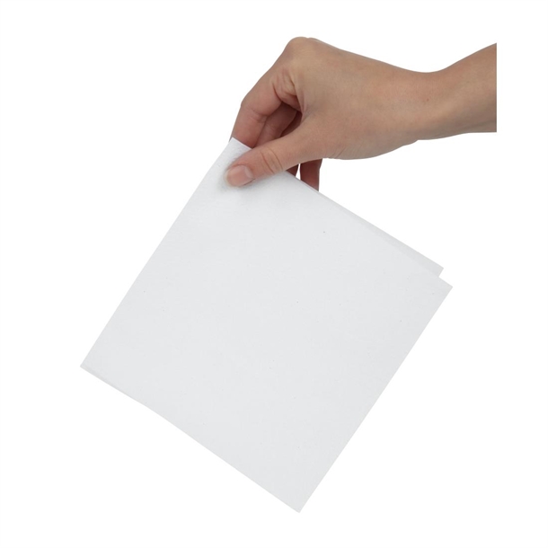 White Lunch Napkins 330 x 330mm