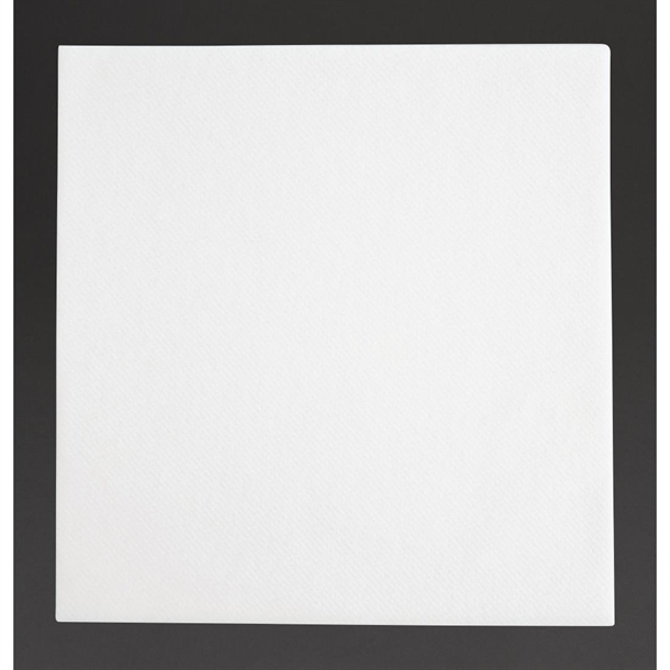 Fiesta Recyclable Premium Tablin Dinner Napkin White 400x400mm Airlaid 1/4 Fold (500 Pack) Fiesta Recyclable Premium Tablin Dinner Napkin White 400x400mm Airlaid 1/4 Fold (500 Pack)