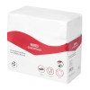 Nisbets Essentials Lunch Napkins White 2ply 1/4 Fold (50 Pack)