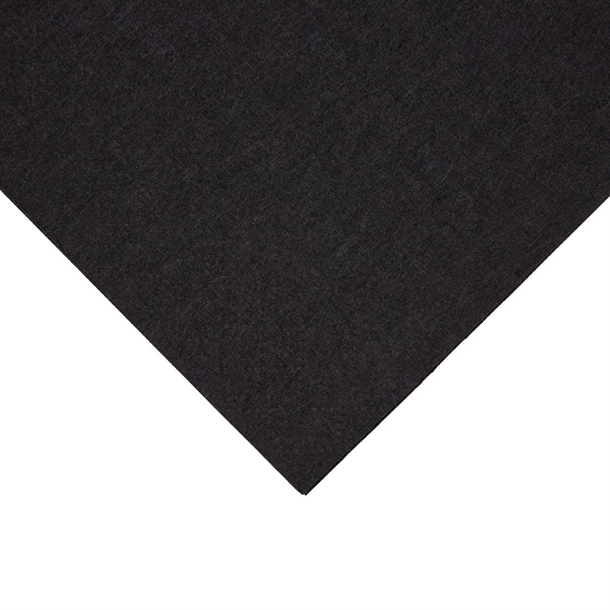 Fiesta Recyclable Dinner Napkin Black 400x400mm 3ply 1/8 Fold (1000 Pack)