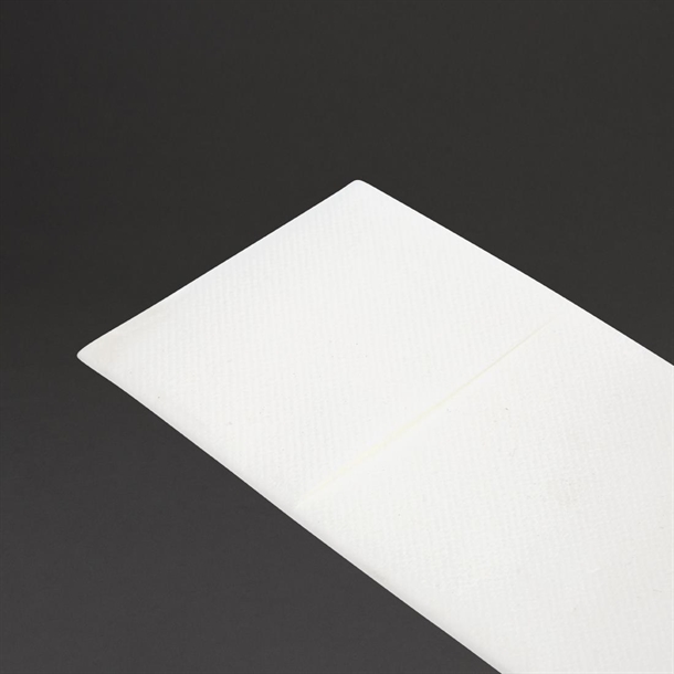 Fiesta Recyclable Premium Tablin Dinner Napkin White 480x400mm Airlaid Pocket Fold (400 Pack) Fiesta Recyclable Premium Tablin Dinner Napkin White 480x400mm Airlaid Pocket Fold (400 Pack)